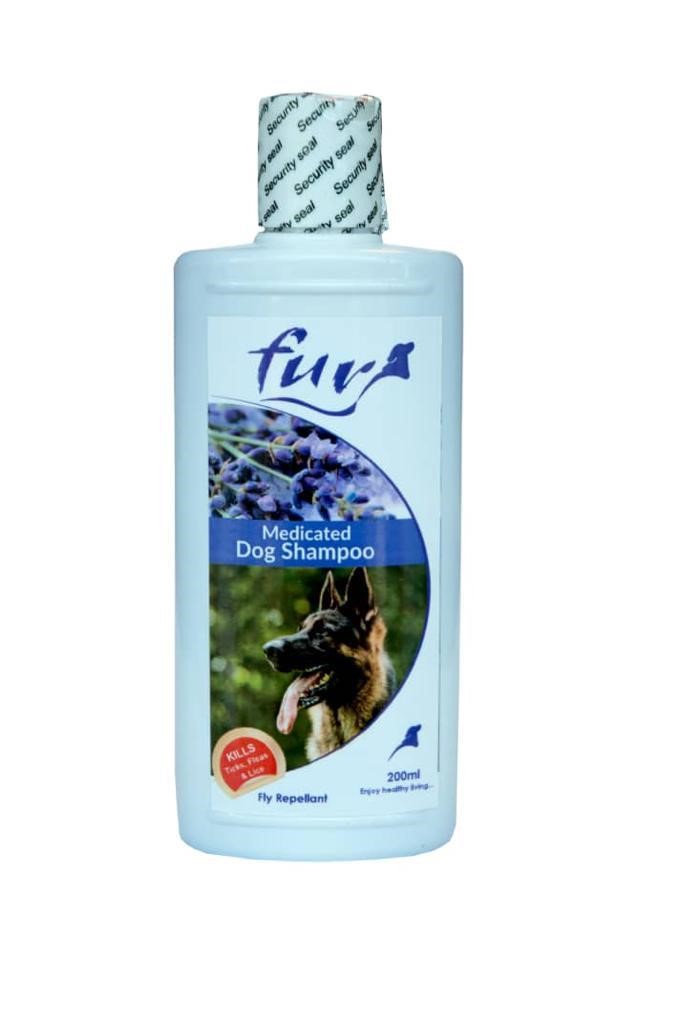 FUR MEDICATED DOG SHAMPOO 200ML