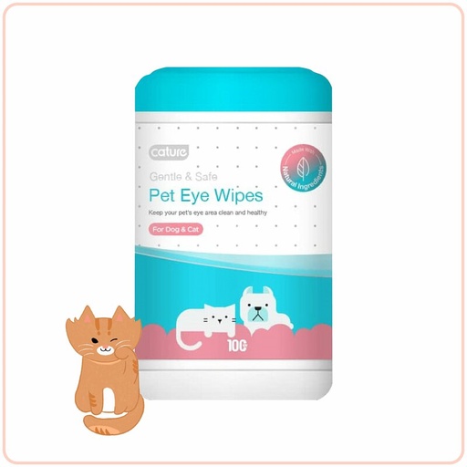 Cature Pet Eye Wipes 100pcs